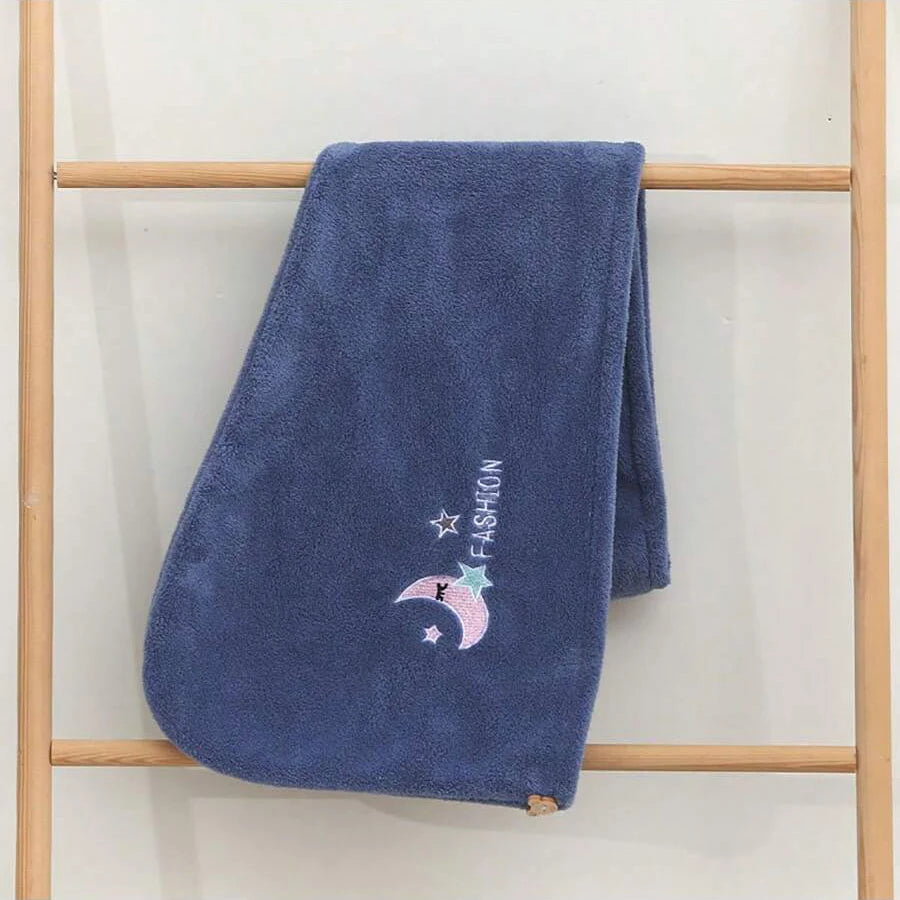 Fast-Drying Fleece Hair Wrap