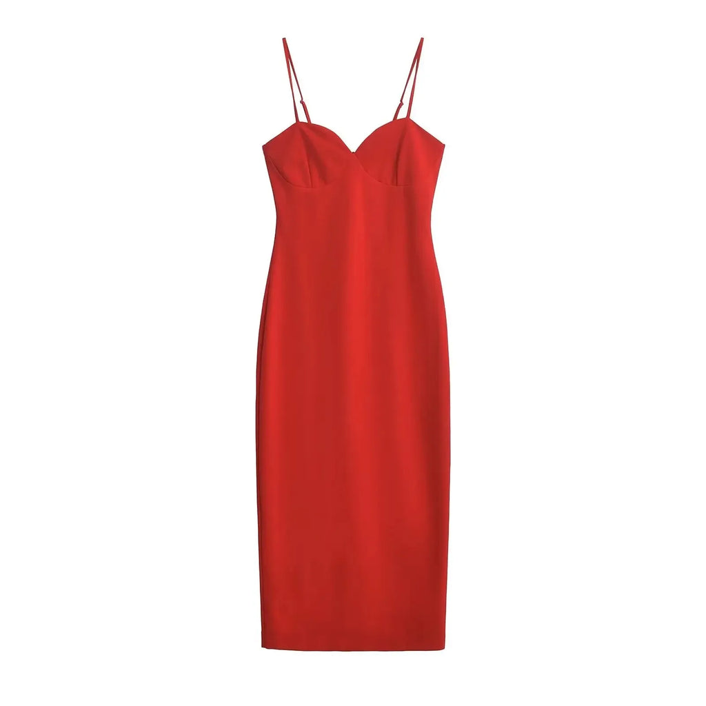 Women’s V-Neck Mini Dress – Slim Fit Summer Beach Dress