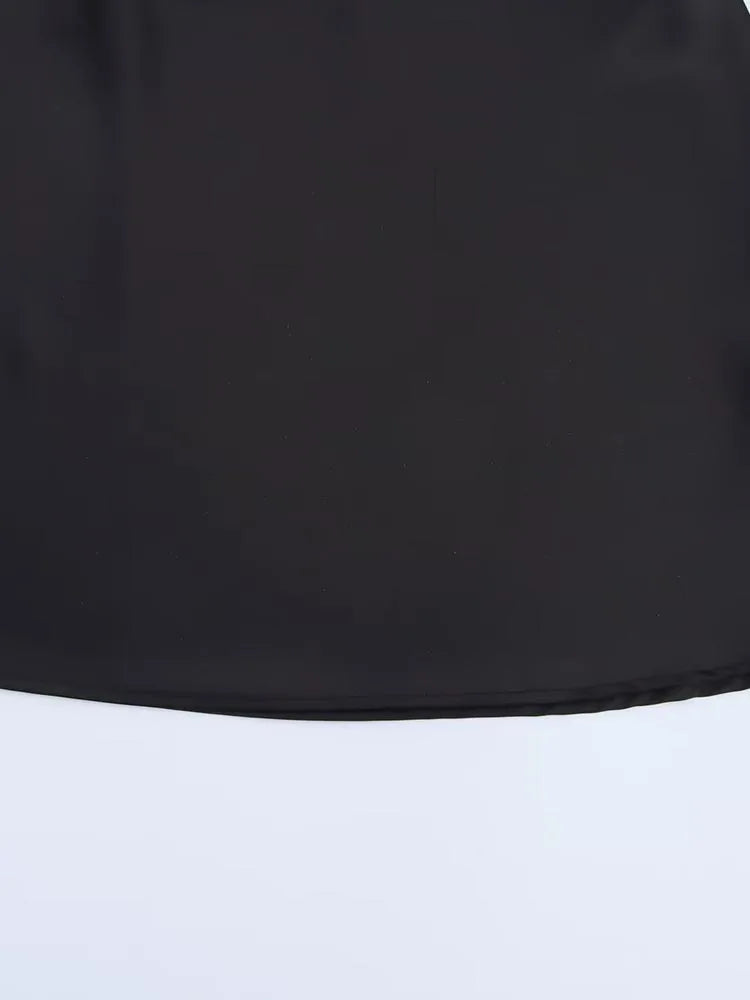 Women’s Elegant Satin Halter Dress