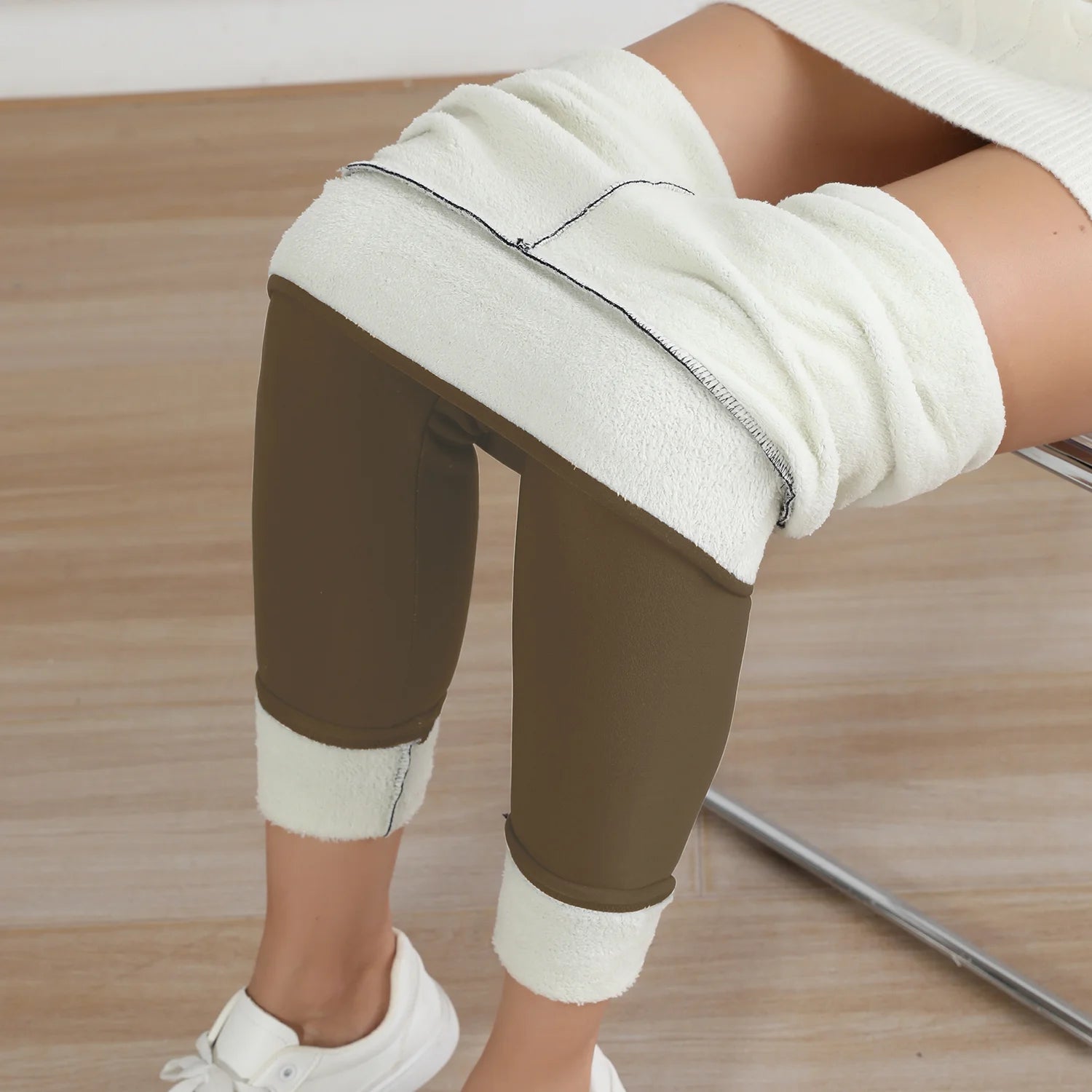 Warm Fleece High-Waist Leggings