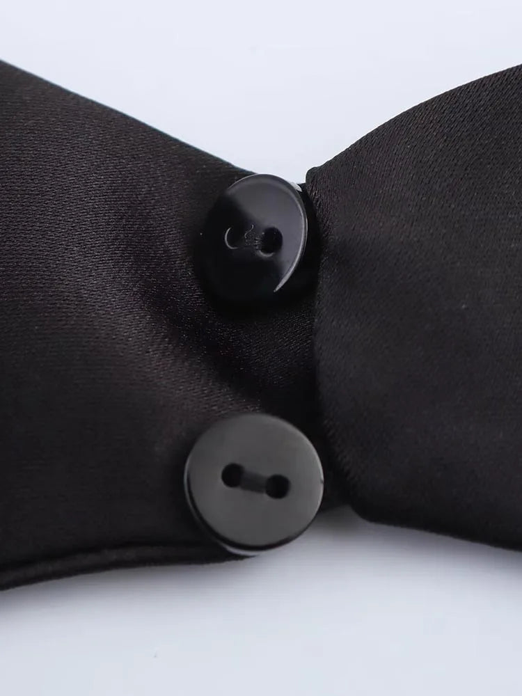 Women’s Elegant Satin Halter Dress