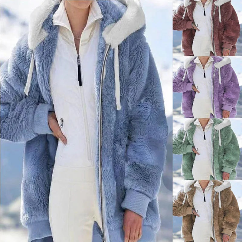 Solid Color Winter Jacket – Fashionable Everyday Wear