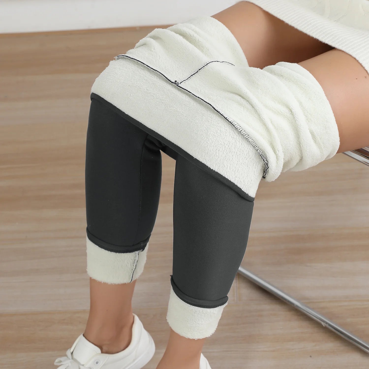 Warm Fleece High-Waist Leggings