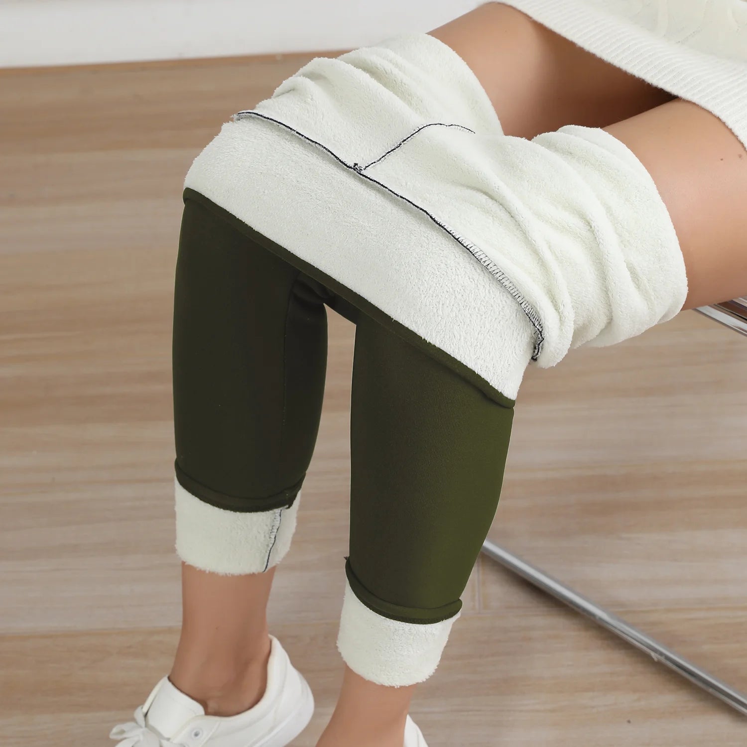 Warm Fleece High-Waist Leggings