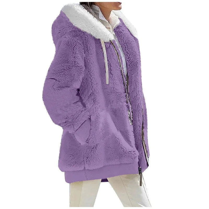 Solid Color Winter Jacket – Fashionable Everyday Wear