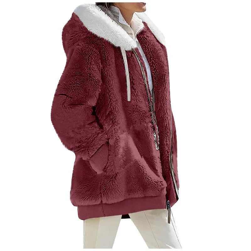 Solid Color Winter Jacket – Fashionable Everyday Wear