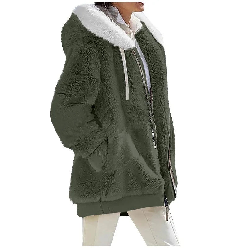 Solid Color Winter Jacket – Fashionable Everyday Wear