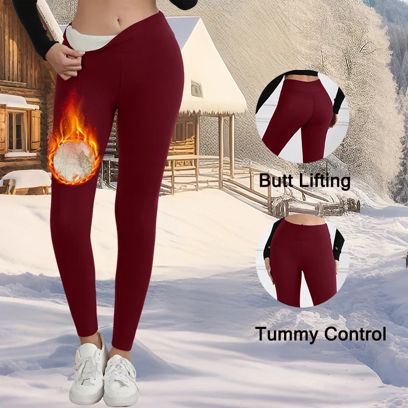 Warm Fleece High-Waist Leggings