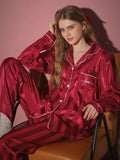 women’s striped pajama set