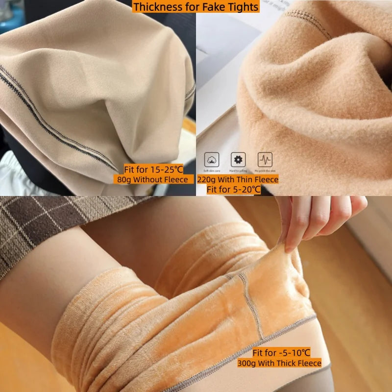 Plus Size Warm Winter Tights – Up to 120KG